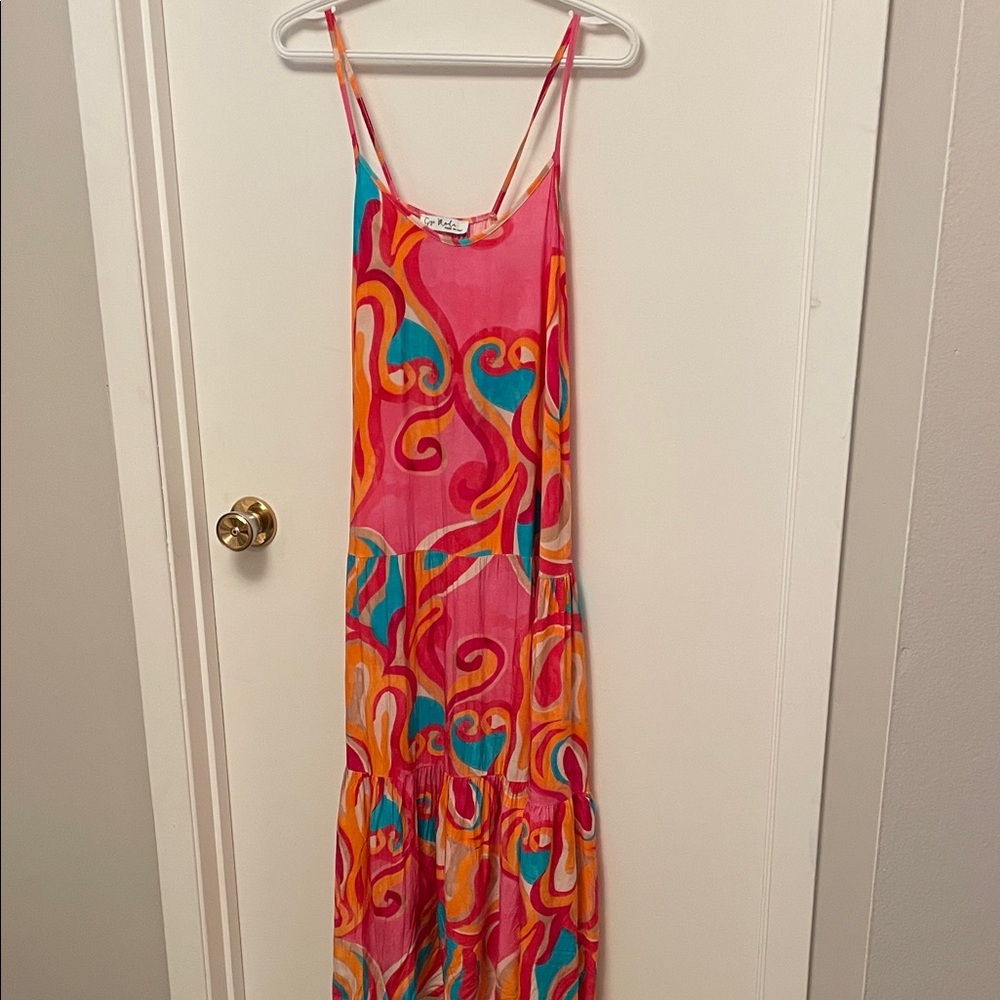 Women’s Gigi Moda Multicolour Midi Dress Size Small